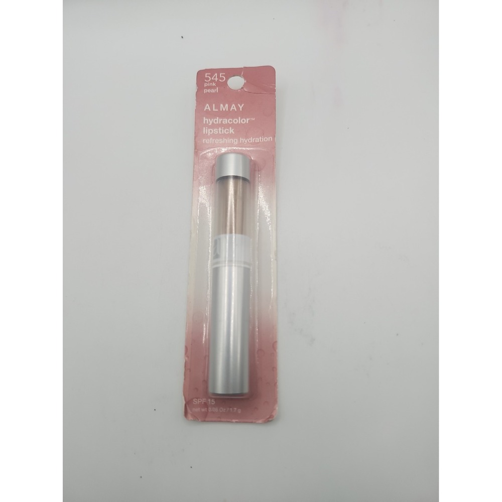 Almay Hydracolor Lipstick, SPF 15, 545 Pink Pearl, New In Box